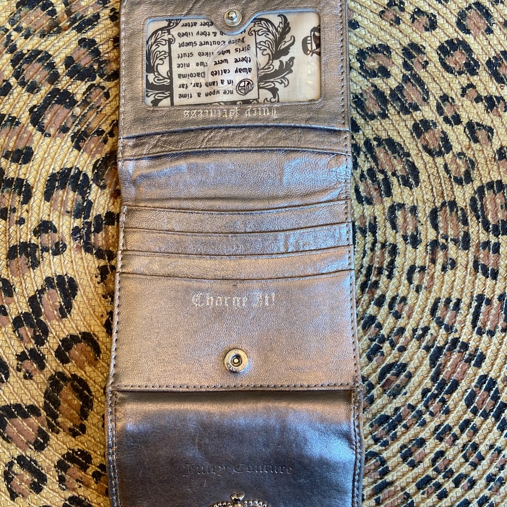 Juicy couture trifold wallet